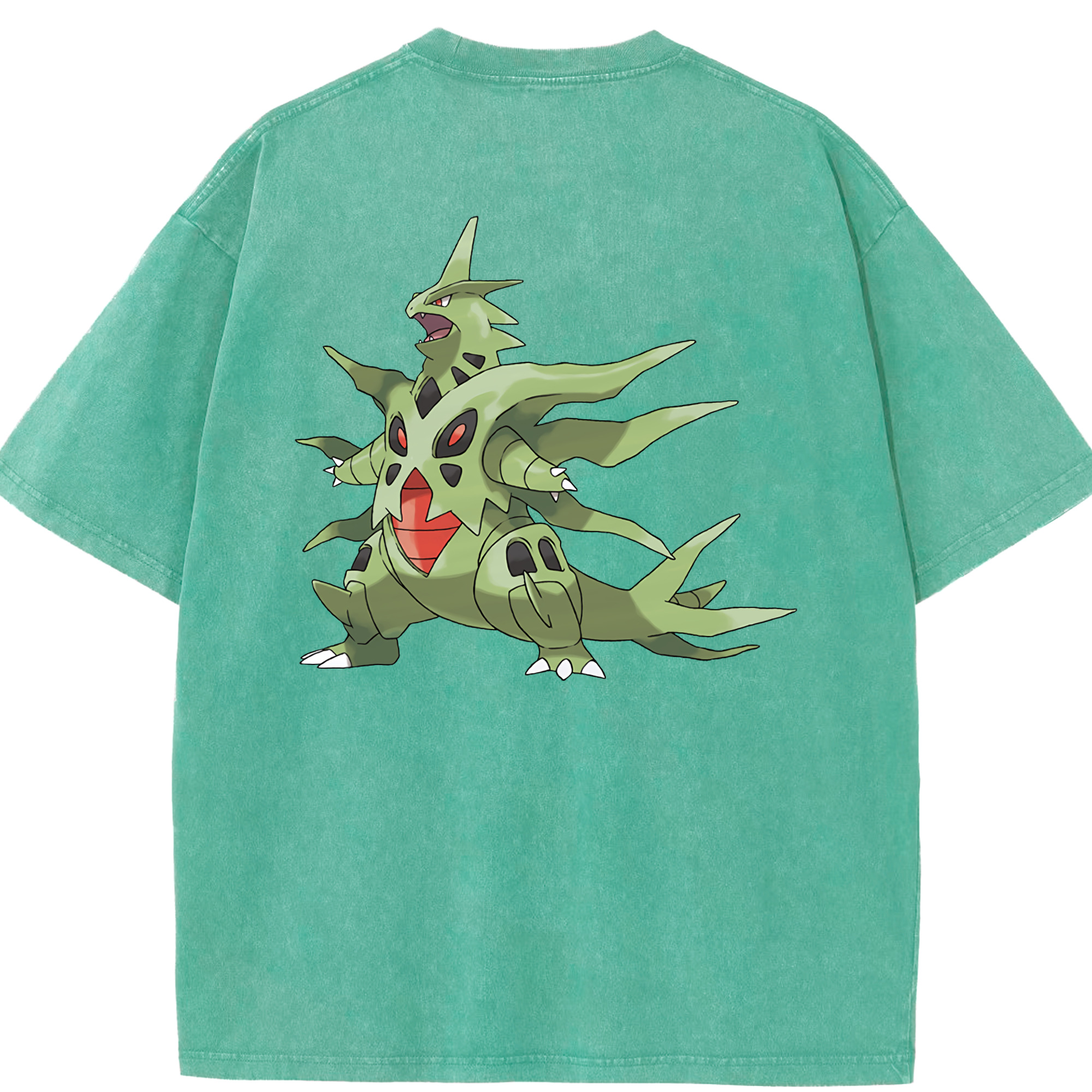 （画像用） ポケットモンスター Pokémon 綿100% ヴィンテージ風 半袖Tシャツ（背面プリント）